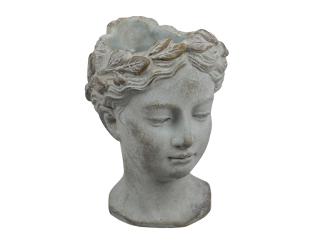 Escultura Venus Cemento Gris 10,5L x 14,5Hcm