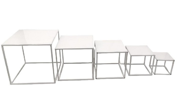 Estructura Cubo Blanca (Set 5uds)