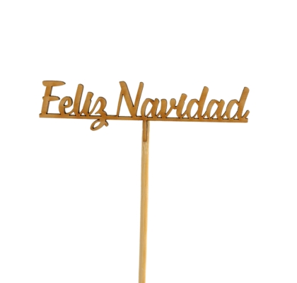 Pick Feliz Navidad 50cm "T10"