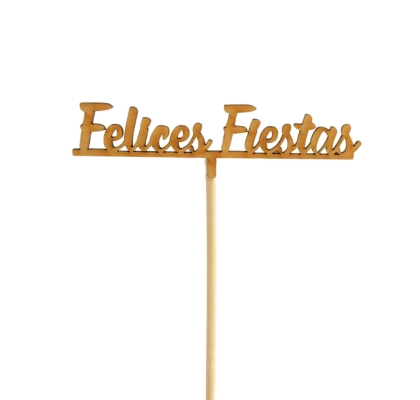 Pick Felices Fiestas 50cm "T10"