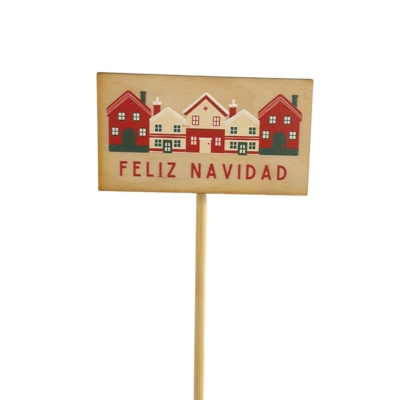 Pick Village Feliz Navidad 50cm "T10"