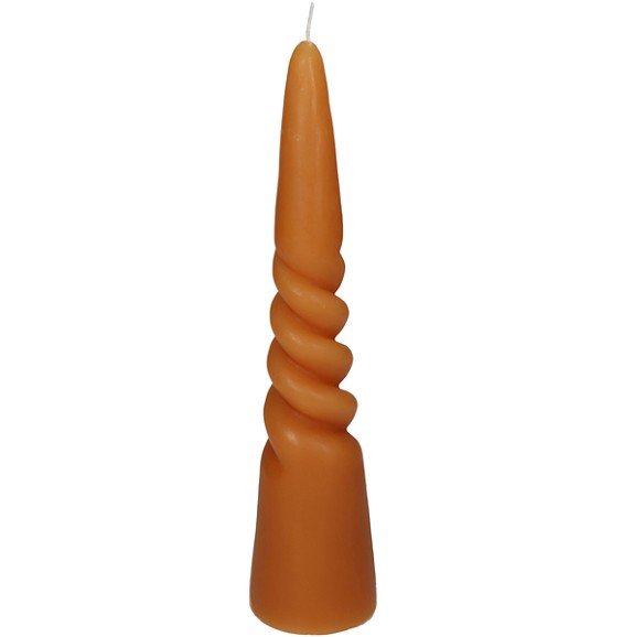 Vela Cono Naranja 6x25Hcm