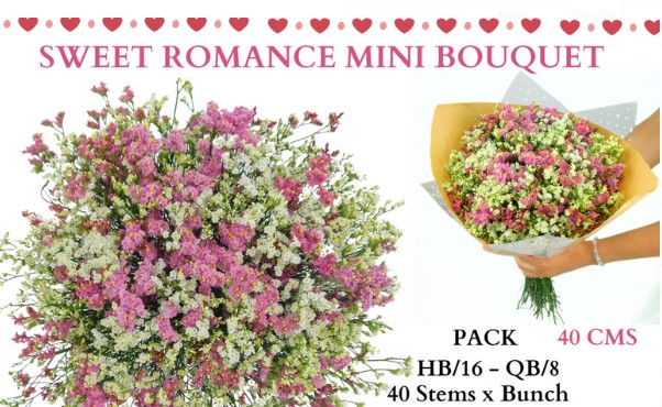 Limonium Sweet Romance Mini Bouquet