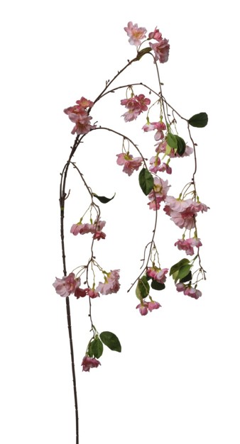 Rama Artificial Melocotonero Colgante Rosa 150cm