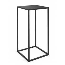 Soporte Metal Negro 25Ax25Lx50Hcm