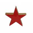 Estrella Madera Rojo 4Ax14.5Lx14.5Hcm