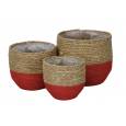 Cesta Red (Set 3uds)