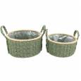 Cesta Irati Verde (Set 2uds)