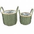 Cesta Irati Verde (Set 2uds)