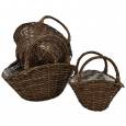 Cesta Basoa Natural (Set 3uds)