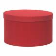 Sombrerera Round Rojo 25.5x17.5Hcm