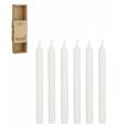 Vela Candelabro Blanca 2,2x25Hcm "CC6"