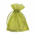 Bolsa Organza Verde 17Ax24Hcm "CC10"