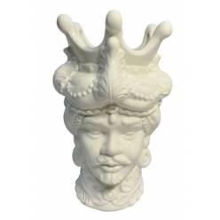 Escultura Sicilian Blanca 15.5Ax17Lx26Hcm