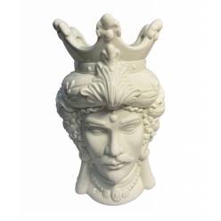 Escultura Sicilian Blanca 16.5Ax18.5Lx29.5Hcm