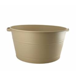 Cubo Portofino Metal Beige 50Ax56Lx25Hcm