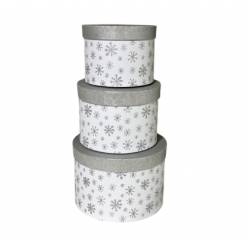 Sombrerera Star Plata (Set 3uds)