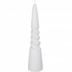 Vela Cono Blanca 6x25Hcm