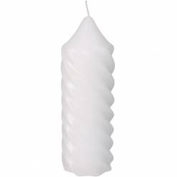 Vela Espiral Blanca 7x20Hcm