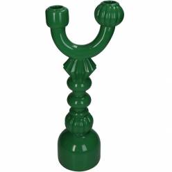 Candelabro Brick Verde 10Ax15Lx35Hcm