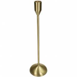 Candelabro Stick Oro 9x34Hcm