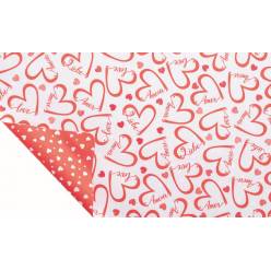 Bobina Celofan Love Heart 80x20m