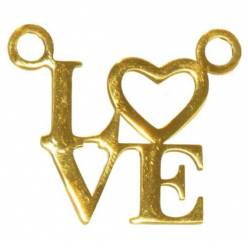 Colgante Love Oro 2x2.4cm "T6"