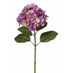 Rama Artificial Hortensia Rosa Oscuro 61cm