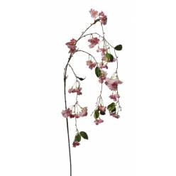 Rama Artificial Melocotonero Colgante Rosa 150cm