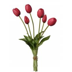 Ramo Artificial Tulipan Rojo 39cm