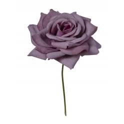 Rosa Artificial Morado "T12" 9x14cm